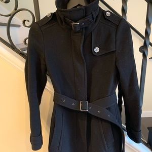 Burberry Brit Black Wool Coat